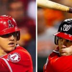 Mike Trout Bryce Harper