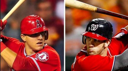 Mike Trout Bryce Harper MLB Playoff predictions