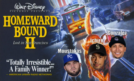 Mike Moustakas, Ichiro Suzuki, Carlos Gonzalez