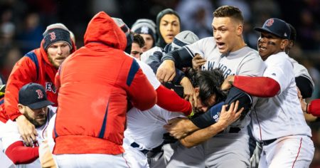 Red Sox Yankees Brawl