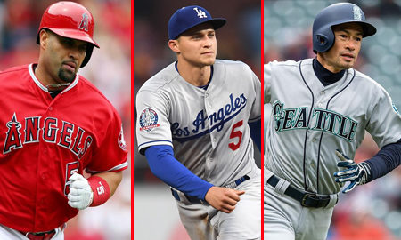 Albert Pujols, Ichiro Suzuki, Corey Seager