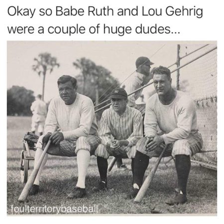 Babe Ruth Lou Gehrig