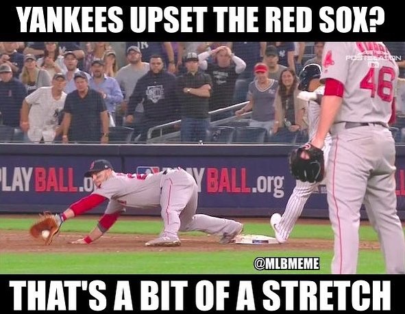 The Red Sox and Yankees rivalry was on display in the Divisional Series