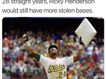 Rickey Henderson Stolen Bases