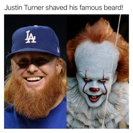 Justin Turner Beard