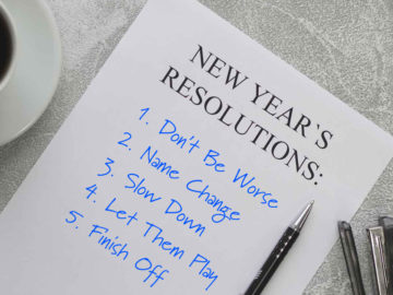 New Year's Resolutions