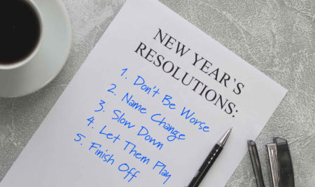 New Year's Resolutions